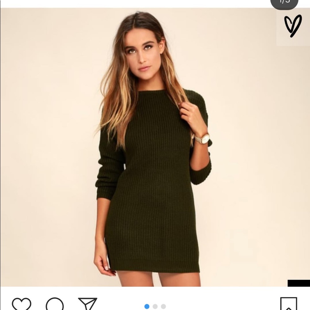 Sweater dress